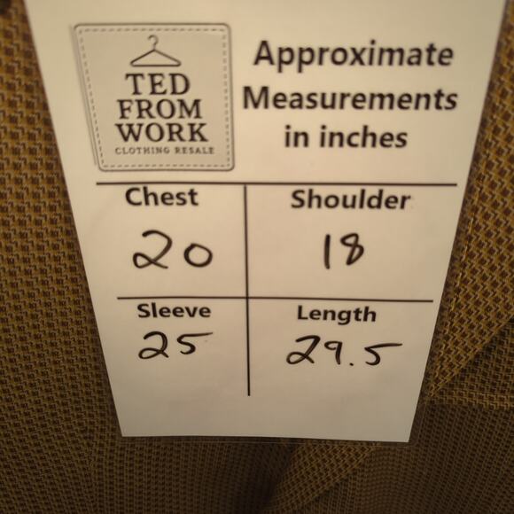 1971 Vintage Double Knit Blazer Size 40 Jacket Psychedelic Lining 70s Mod - Picture 8 of 8